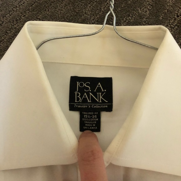 White/cream men’s dress shirt - Picture 2 of 2